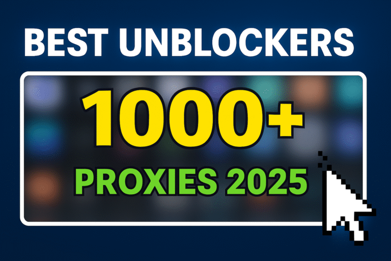 1000+ Proxies for School Chromebook 2025